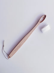 Brosse à dents en bois à tête changeable